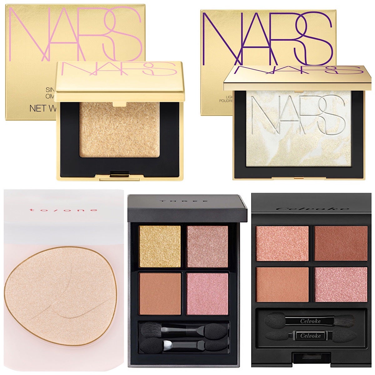 THREE シマリング グロー デュオ/THREE/クリームハイライトを使ったクチコミ(1枚目)