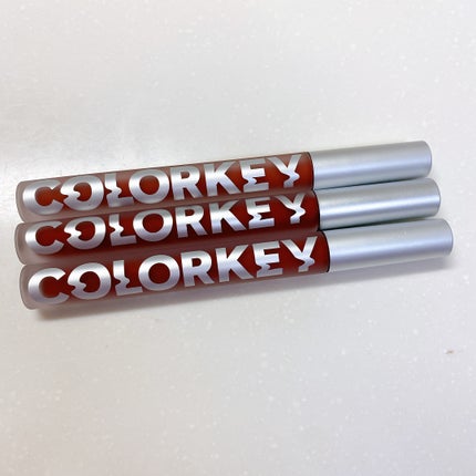 エアリーベルベットリップラッカー/COLORKEY/口紅を使ったクチコミ(1枚目)