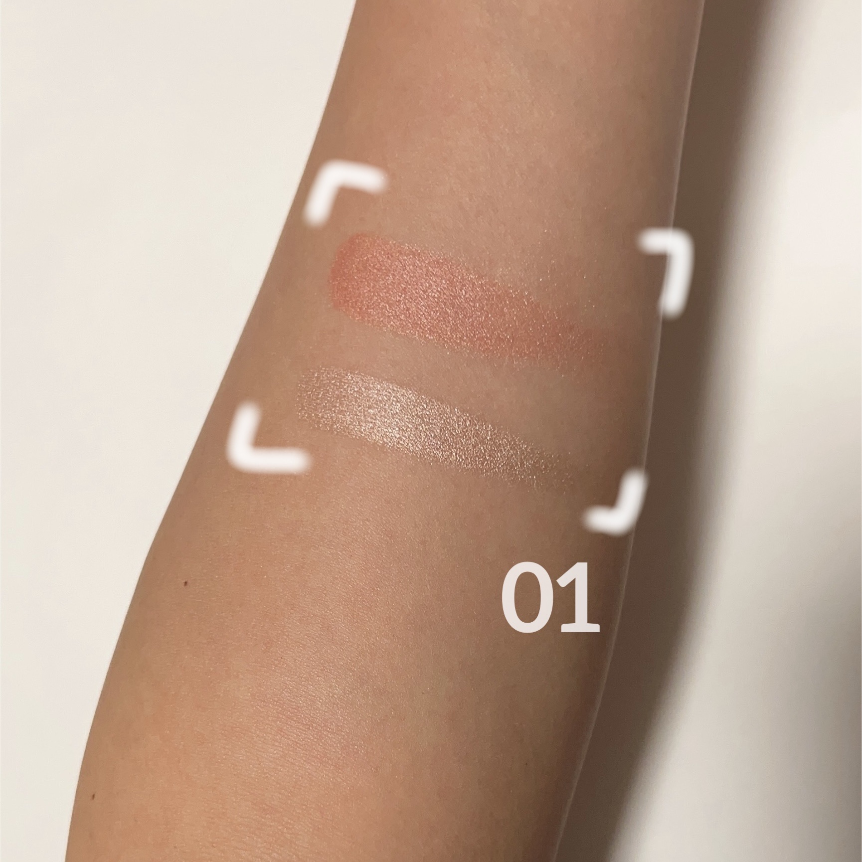 フェイスグロウカラー/CEZANNE/クリームハイライトを使ったクチコミ（2枚目）