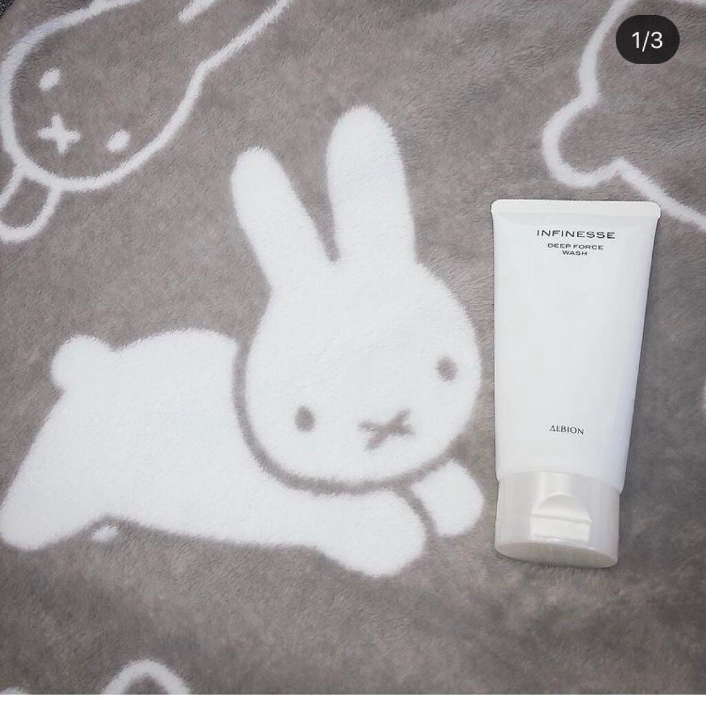 アンフィネス ディープフォース ウォッシュ/ALBION/洗顔フォームを使ったクチコミ(1枚目)