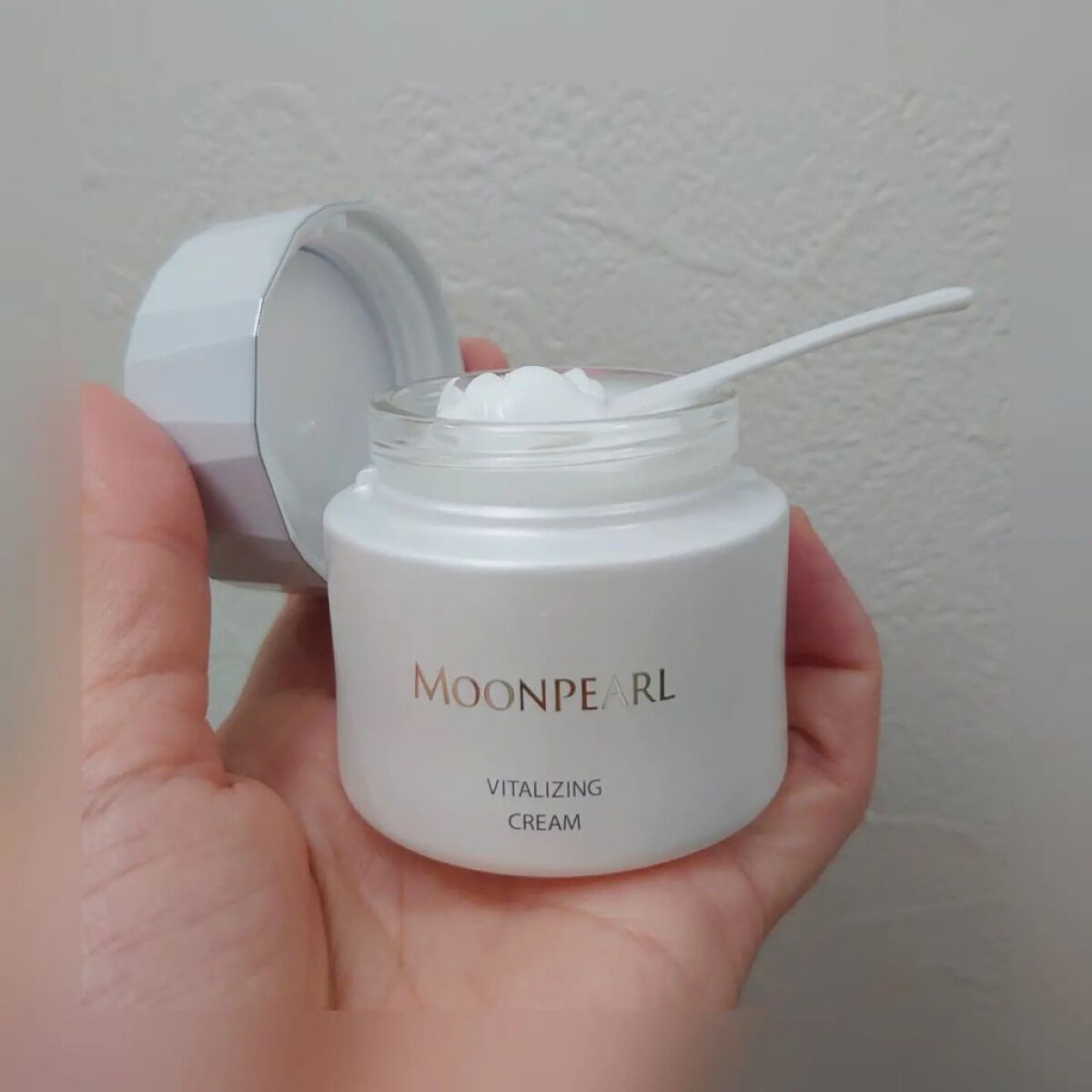 ムーンパール　バイタライジングクリーム/ミキモト コスメティックス/フェイスクリームを使ったクチコミ（2枚目）