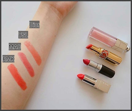 リップスティック コンフォート ブライトリッチ/RMK/口紅を使ったクチコミ(2枚目)