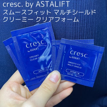 cresc. by ASTALIFT クリーミー クリアフォームのクチコミ「クレスクさまからいただきました

cresc. by ASTALIFT
スムースフィット マル.....」（1枚目）