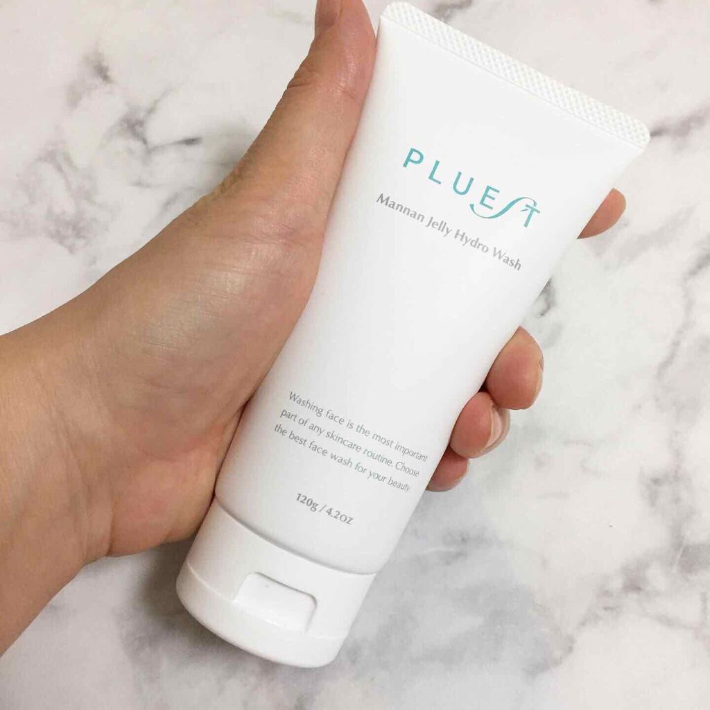 マンナンジェリーハイドロウォッシュ/PLUEST/洗顔料を使ったクチコミ（3枚目）