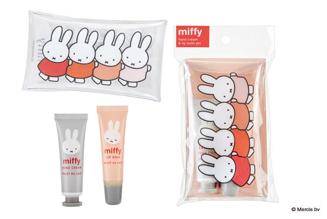 ミッフィー　ケースインハンド＆リップセット フルーツオ・レの香り