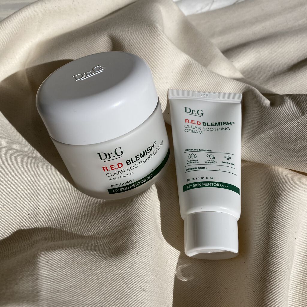 レッドB・Cスムージングクリーム/Dr.G/フェイスクリームを使ったクチコミ（1枚目）