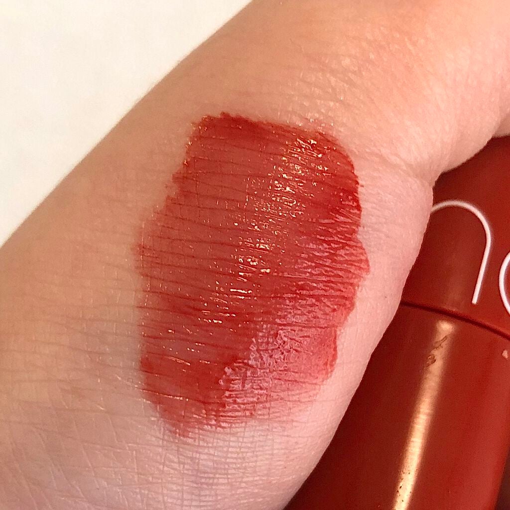 ジューシーラスティングティント/rom&nd/リップティントを使ったクチコミ(3枚目)