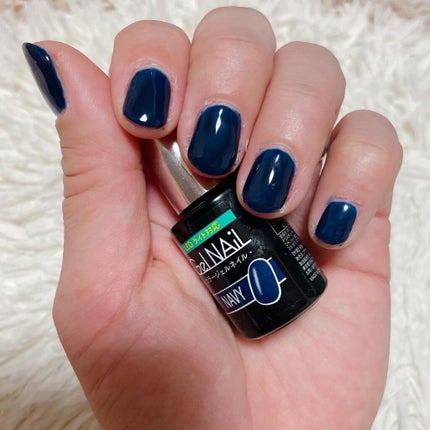 ジェルネイル スカイブルー/セリア/ジェルネイルの画像