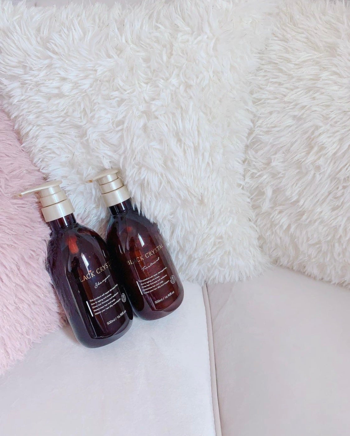 ブラッククリスタル シャンプー & トリートメント/BLACK CRYSTAL/サロンシャンプーを使ったクチコミ(1枚目)