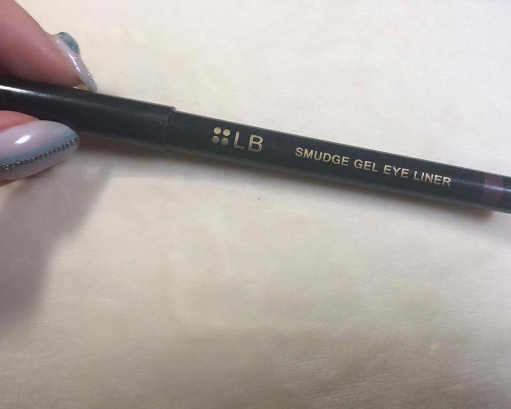 スマッジジェルアイライナー センシュアルバーガンディ/LB/ジェルアイライナーを使ったクチコミ（3枚目）