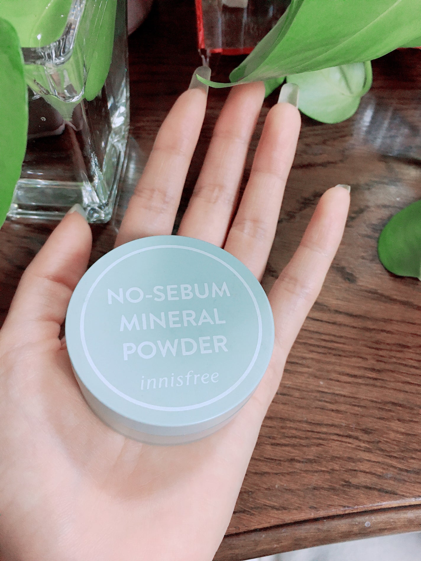 ノーセバム ミネラルパウダー N/innisfree/ルースパウダーを使ったクチコミ(2枚目)