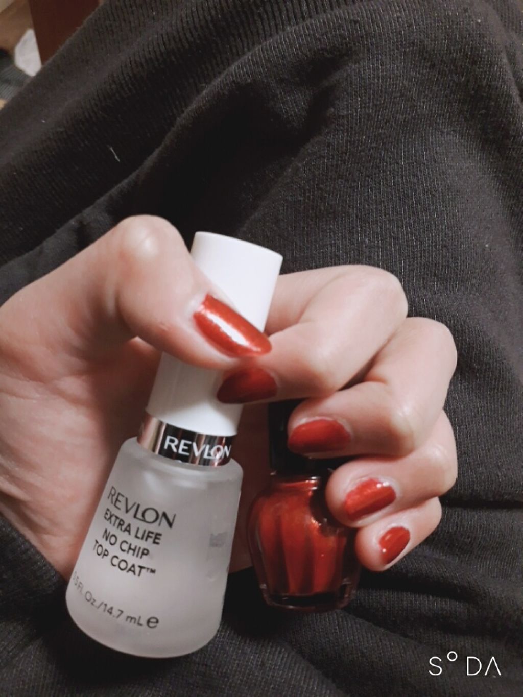 エクストラ ライフ トップ コート/REVLON/ネイルトップコートを使ったクチコミ（2枚目）