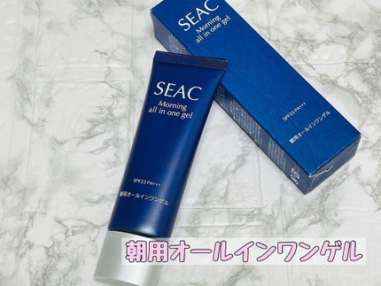 朝用オールインワンゲル/SEAC/オールインワン化粧品を使ったクチコミ(1枚目)