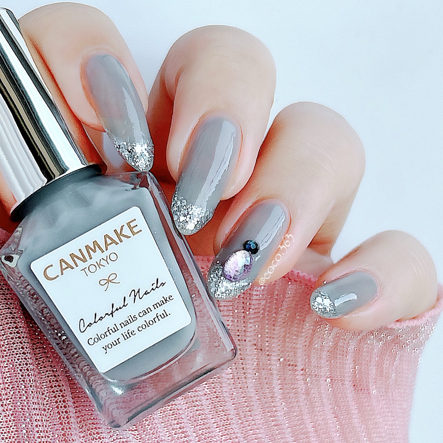 カラフルネイルズ/キャンメイク/マニキュアを使ったクチコミ(3枚目)