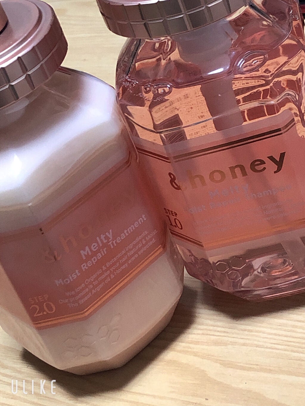 &honey Melty モイストリペア シャンプー1.0/モイストリペア ヘアトリートメント2.0/&honey/市販シャンプーを使ったクチコミ(2枚目)