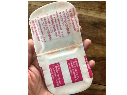 蒸気の温熱シート 下着の内側面に貼るタイプ/めぐりズム/その他を使ったクチコミ(9枚目)