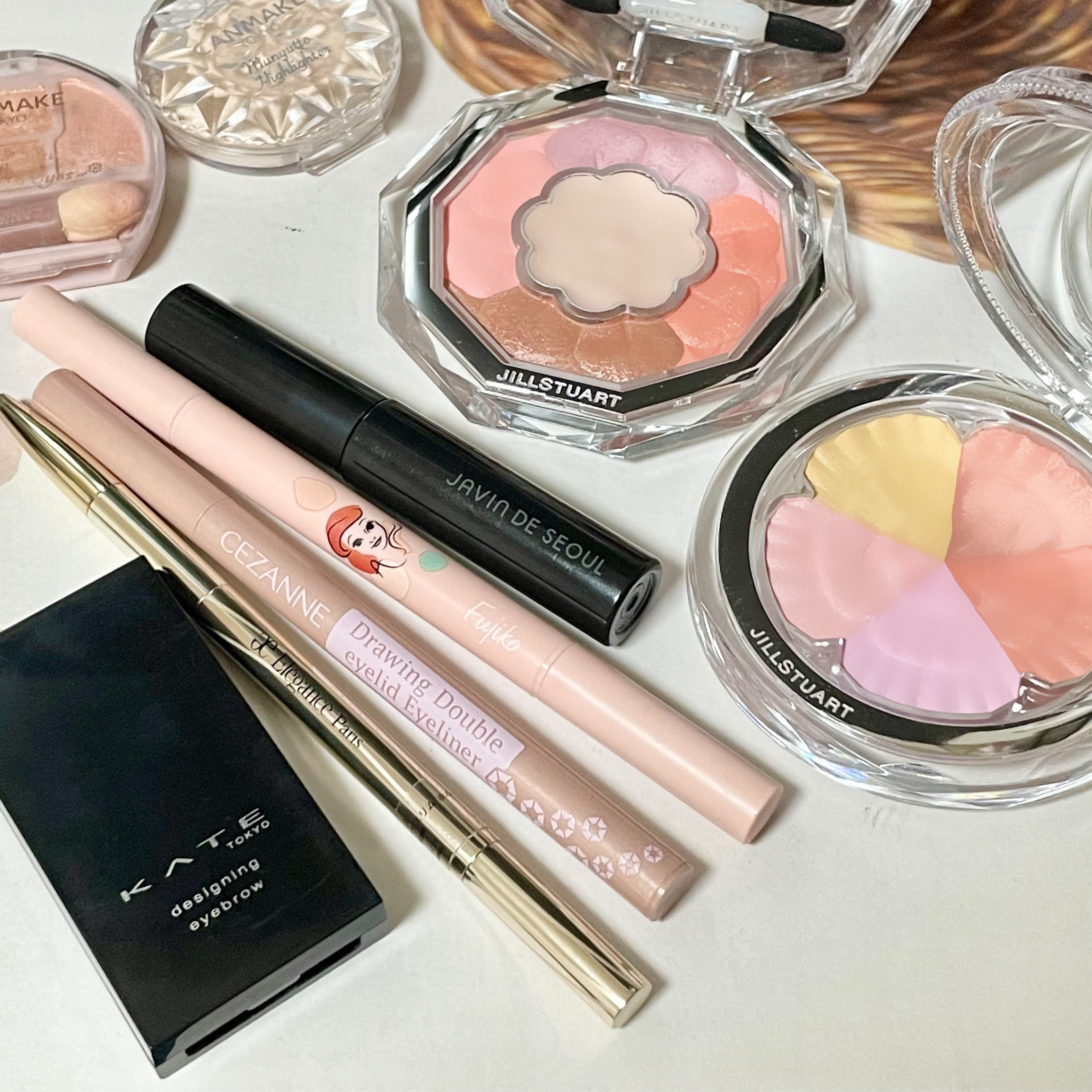 ジルスチュアート ブルーム ミックスブラッシュ コンパクト 22 sunset zinnia/JILL STUART/パウダーチークを使ったクチコミ（1枚目）