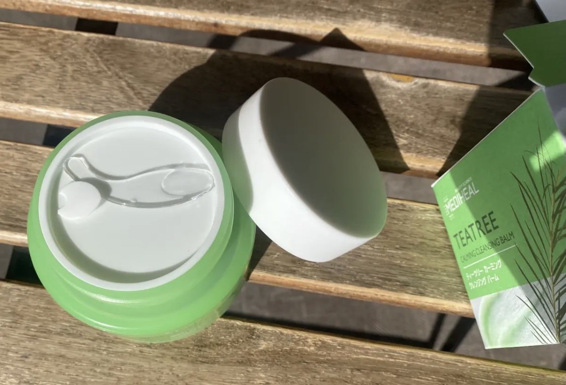 ティーツリーカーミングクレンジングバーム/MEDIHEAL/クレンジングバームを使ったクチコミ（3枚目）