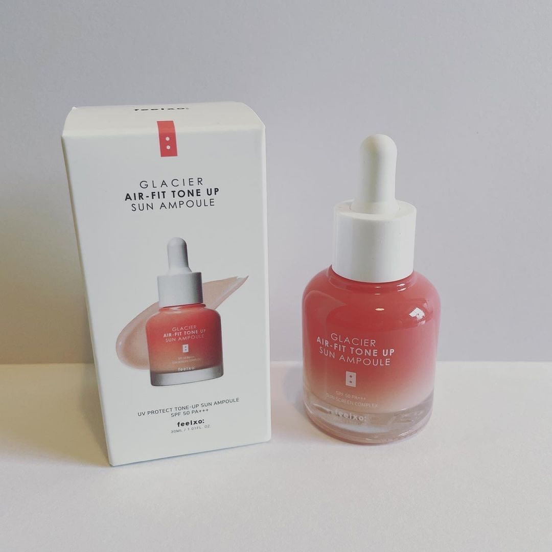 ピルソ グラシアエアフィットトーンアップサンアンプル SPF50 PA+++/feelxo/化粧下地を使ったクチコミ（2枚目）