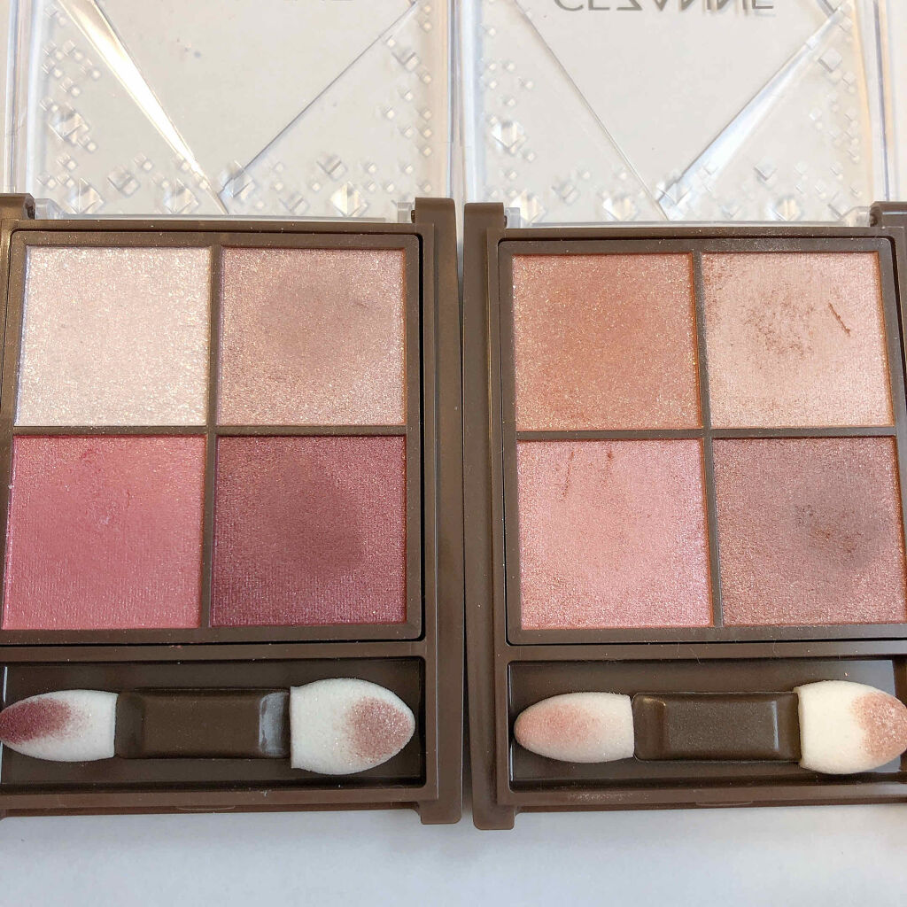 ニュアンスオンアイシャドウ/CEZANNE/アイシャドウパレットを使ったクチコミ（3枚目）