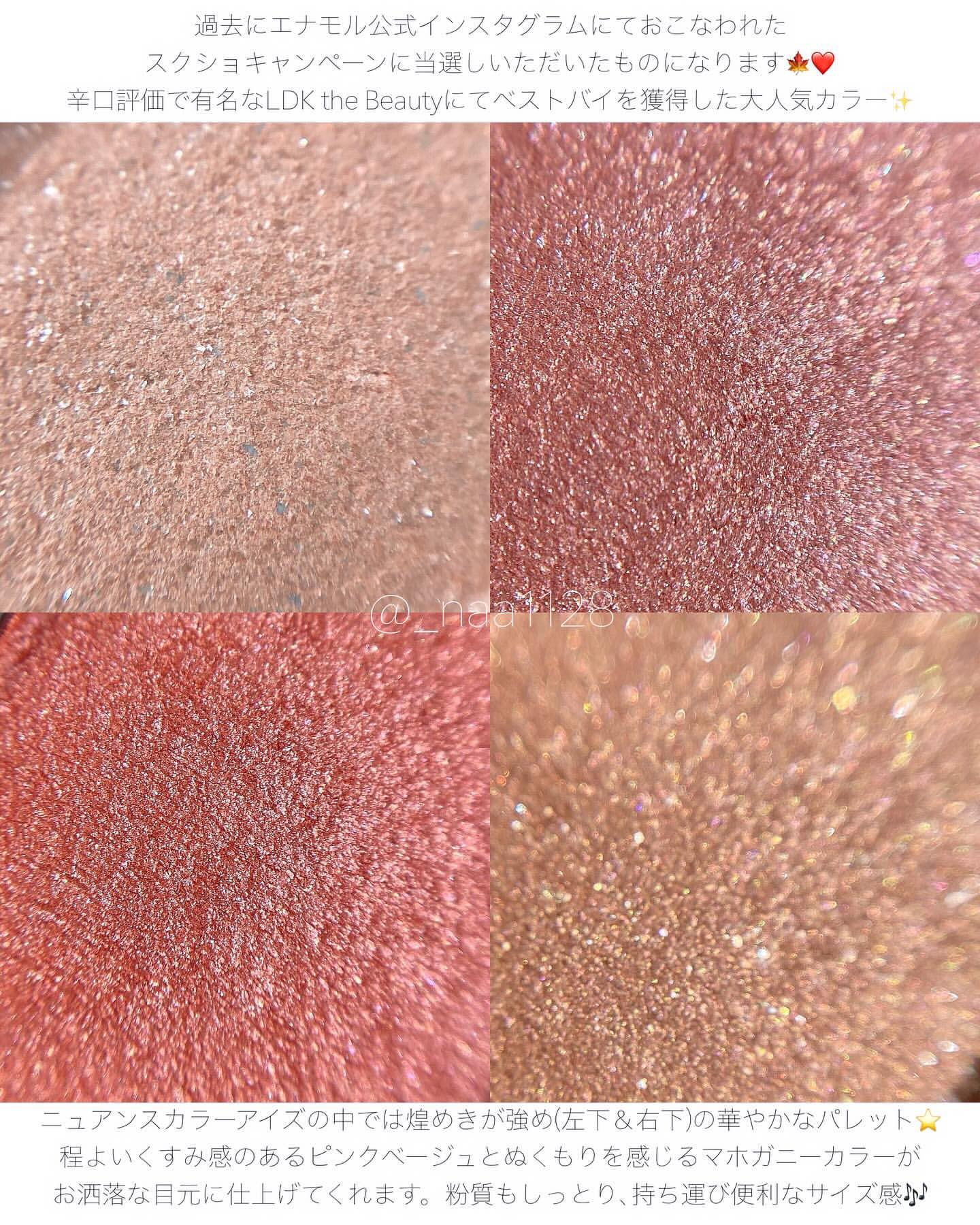 ニュアンスカラーアイズ/Enamor/アイシャドウパレットを使ったクチコミ（3枚目）