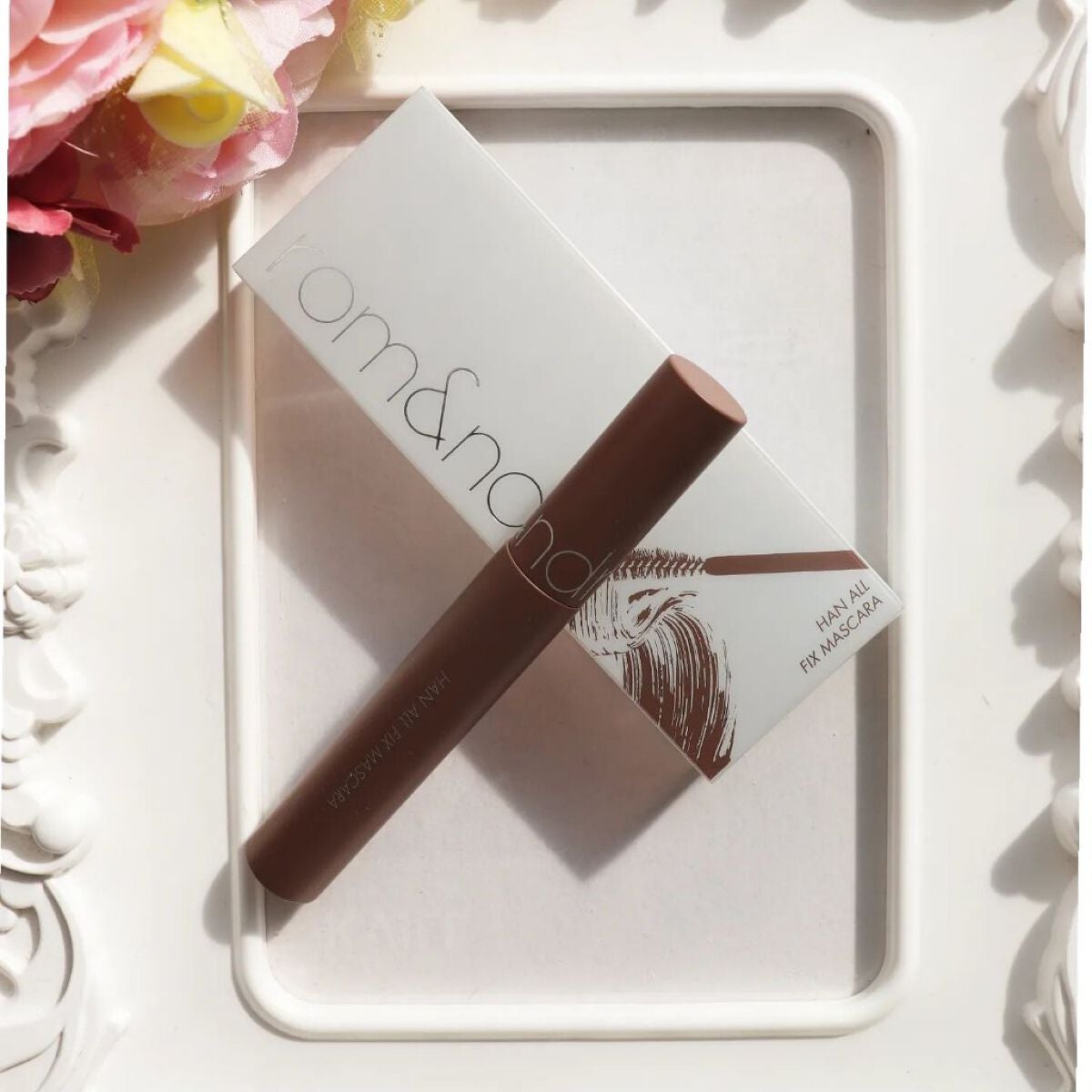 ハンオールフィックスマスカラ/rom&nd/マスカラを使ったクチコミ(1枚目)