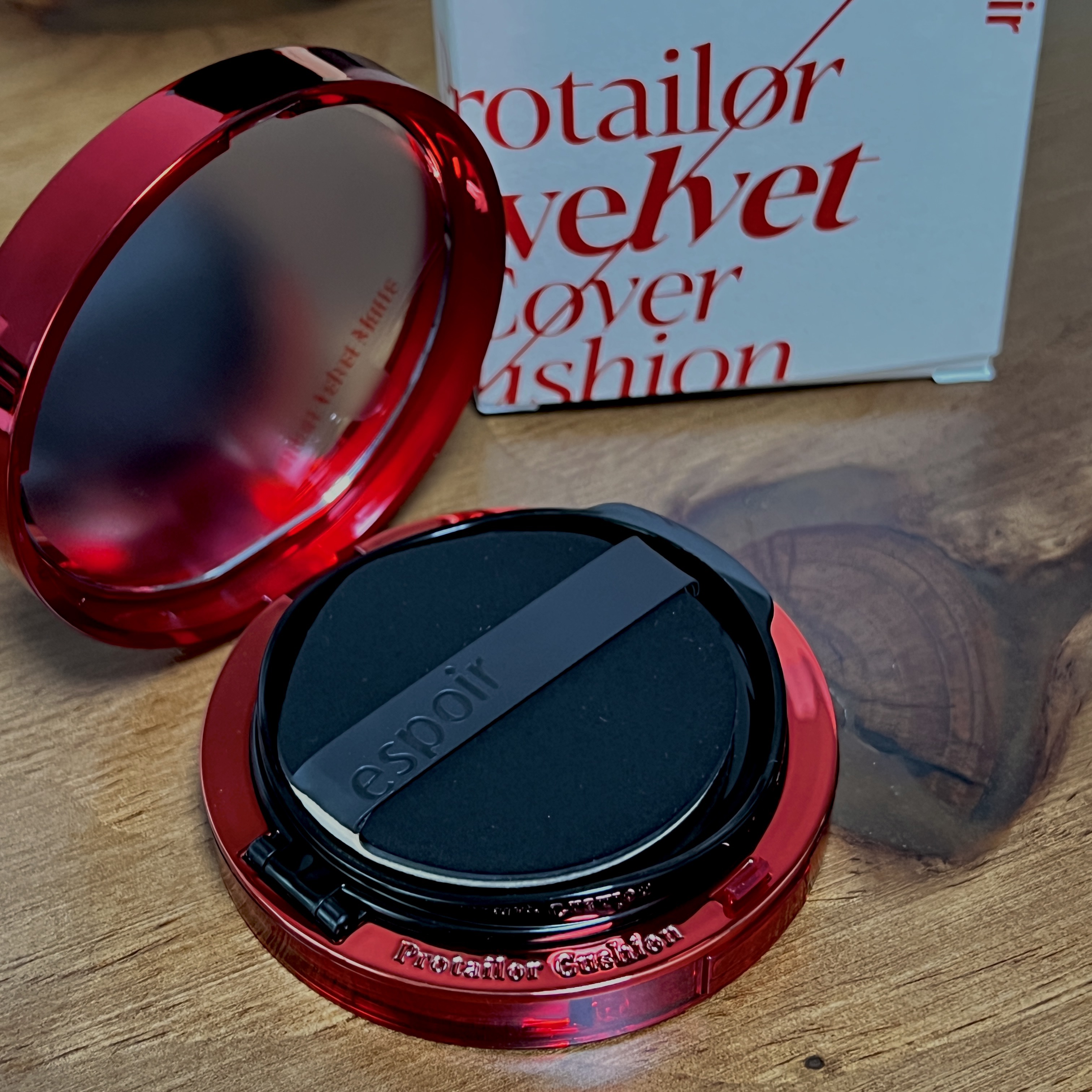 プロテーラービーベルベットカバークッション/espoir/クッションファンデーションを使ったクチコミ（2枚目）