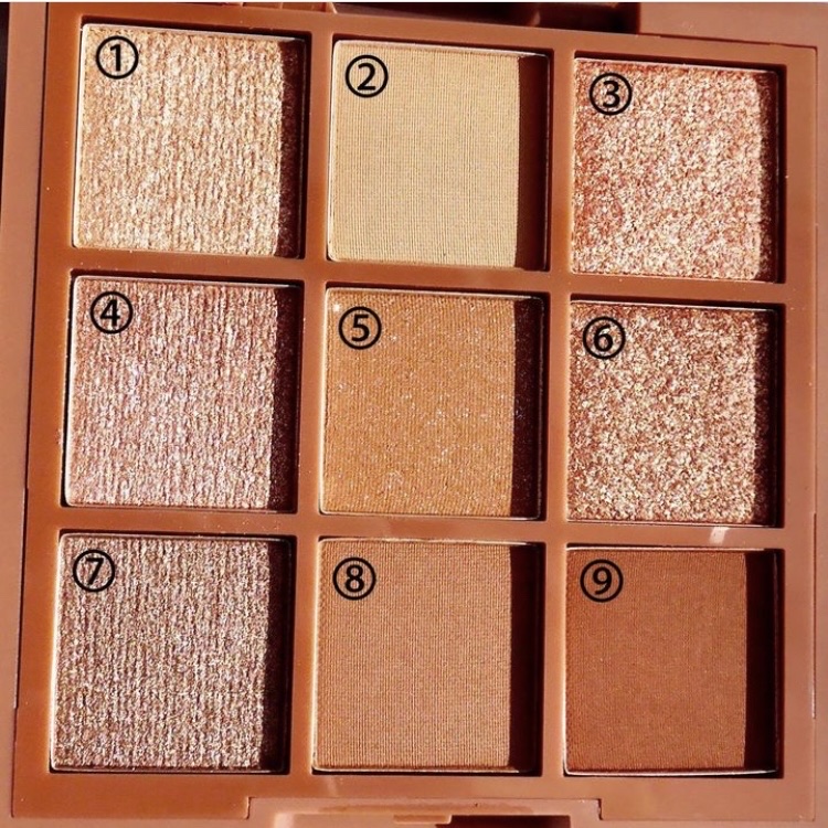 BLINK BLINK eye palette/MERREZ'CA/アイシャドウパレットを使ったクチコミ（2枚目）