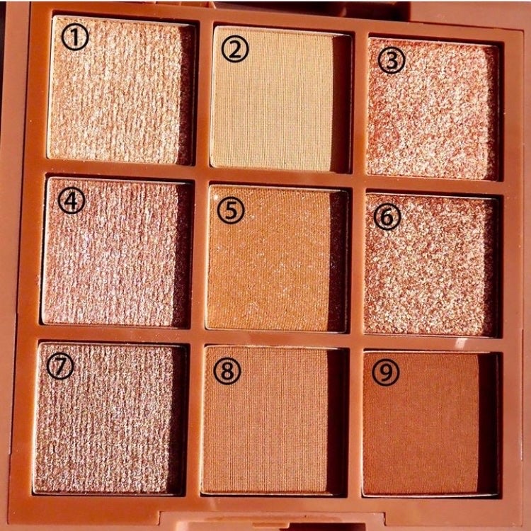 BLINK BLINK eye palette/MERREZ'CA/アイシャドウパレットを使ったクチコミ(2枚目)