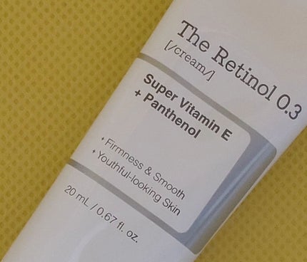 RXザ・レチノール0.3クリーム/COSRX/フェイスクリームを使ったクチコミ(3枚目)