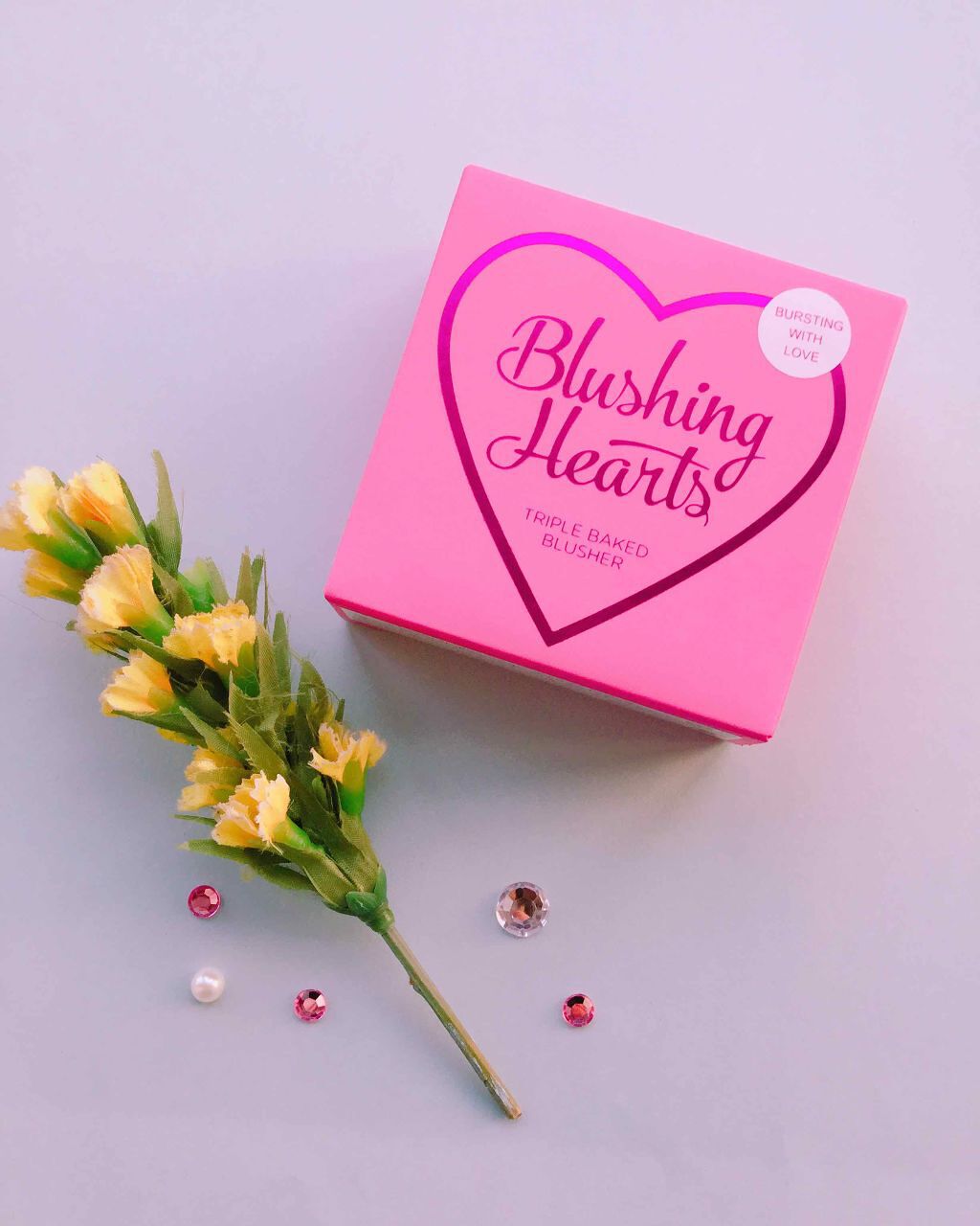 ブラッシング ハート/MAKEUP REVOLUTION/パウダーチークを使ったクチコミ（1枚目）