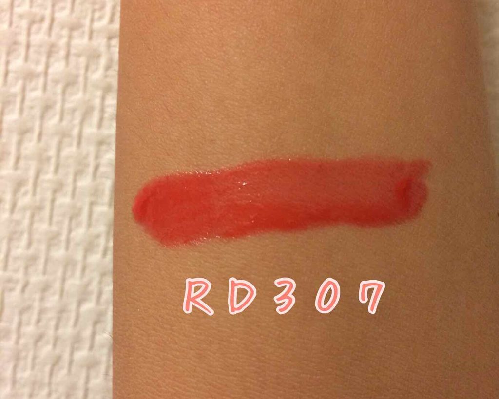 ディアダーリン ウォータージェルティント （アイスティント）/ETUDE/口紅を使ったクチコミ（2枚目）