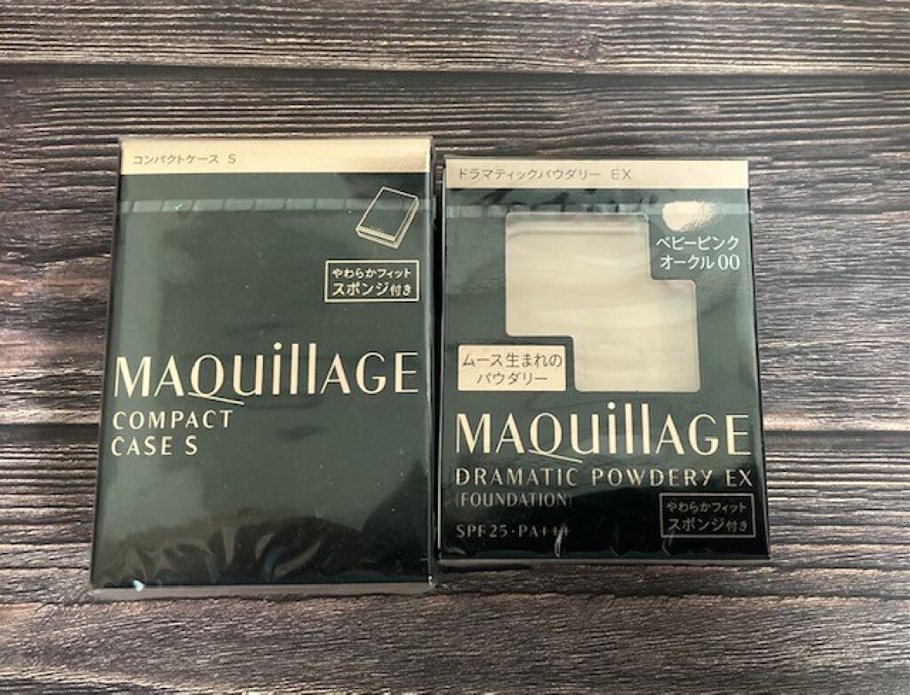 ドラマティックパウダリー EX/マキアージュ/パウダーファンデーションを使ったクチコミ(1枚目)