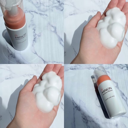 ミノン アミノモイスト ジェントルウォッシュ ホイップ/ミノン/泡洗顔を使ったクチコミ(4枚目)