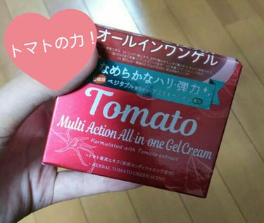 ましゅらー on LIPS 「トマトのオールインワンゲル！ドンキで500円でした！トマトみた..」（1枚目）