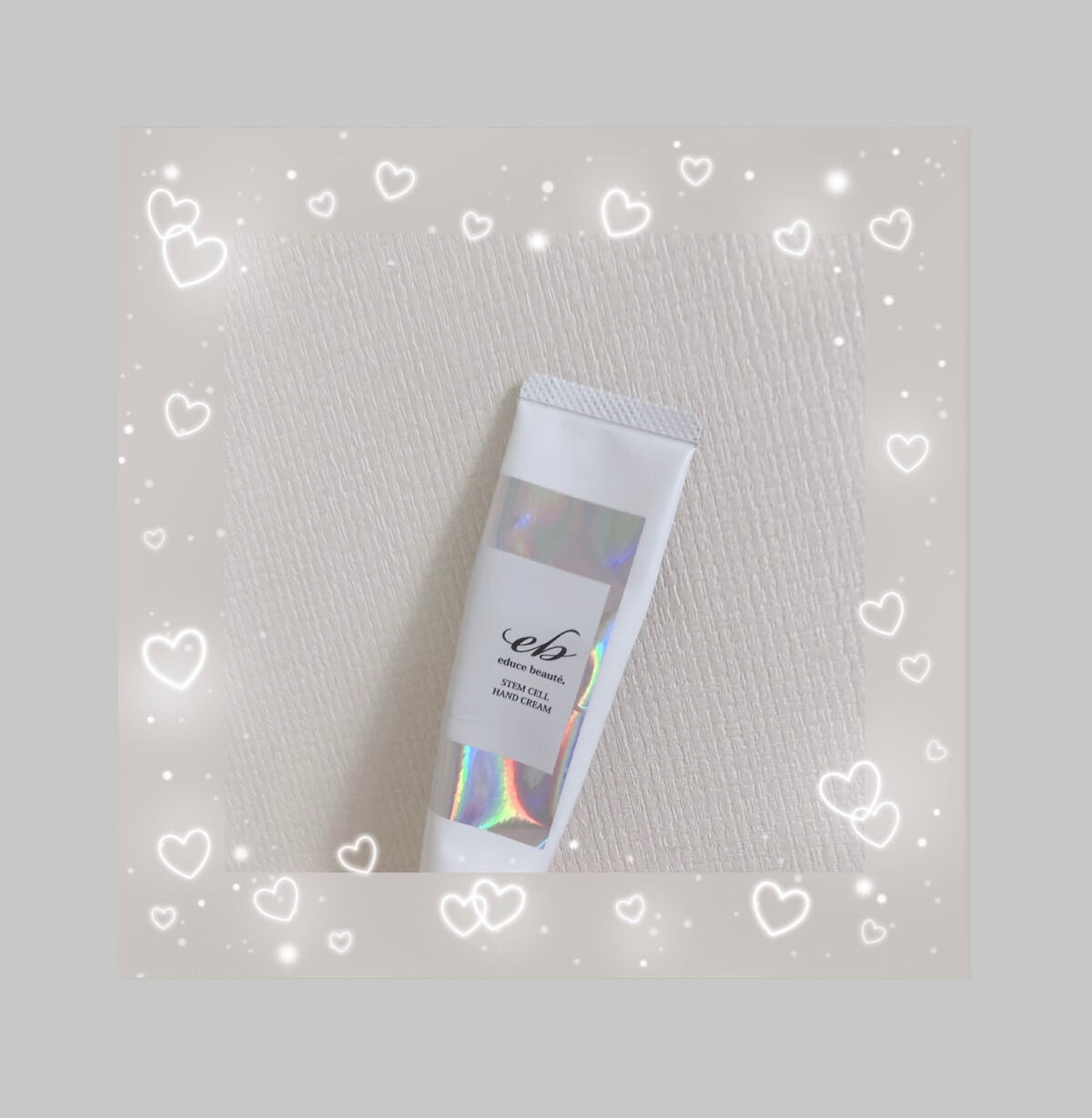 ヒト幹細胞ハンドクリーム/educe beaute/ハンドクリームを使ったクチコミ(1枚目)