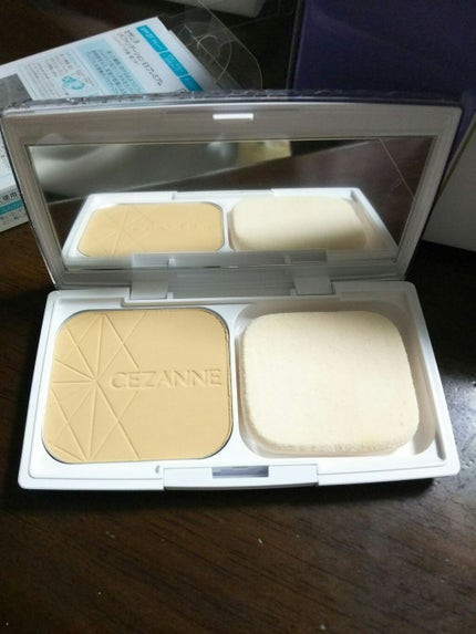 UVファンデーション EXプレミアム/CEZANNE/パウダーファンデーションを使ったクチコミ(2枚目)