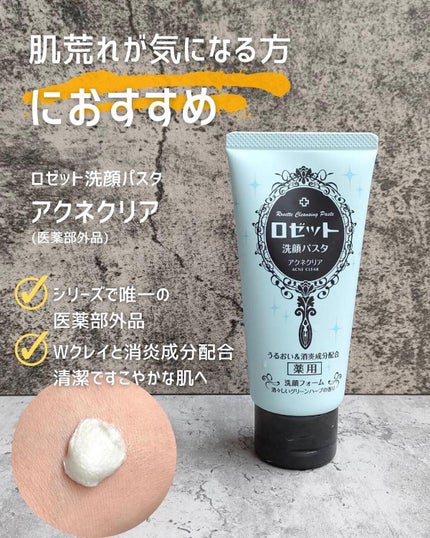 ロゼット洗顔パスタ 海泥スムース/ロゼット/洗顔フォームを使ったクチコミ(5枚目)