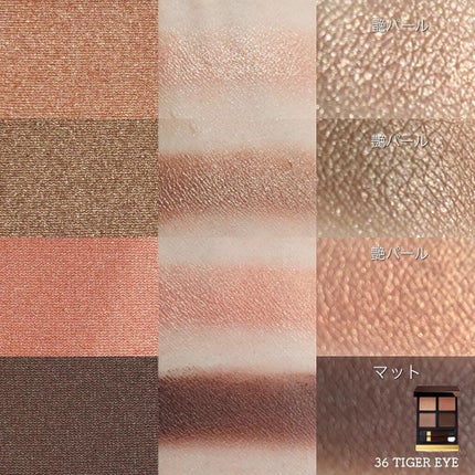 アイ カラー クォード C /TOM FORD BEAUTY/アイシャドウパレットを使ったクチコミ(2枚目)
