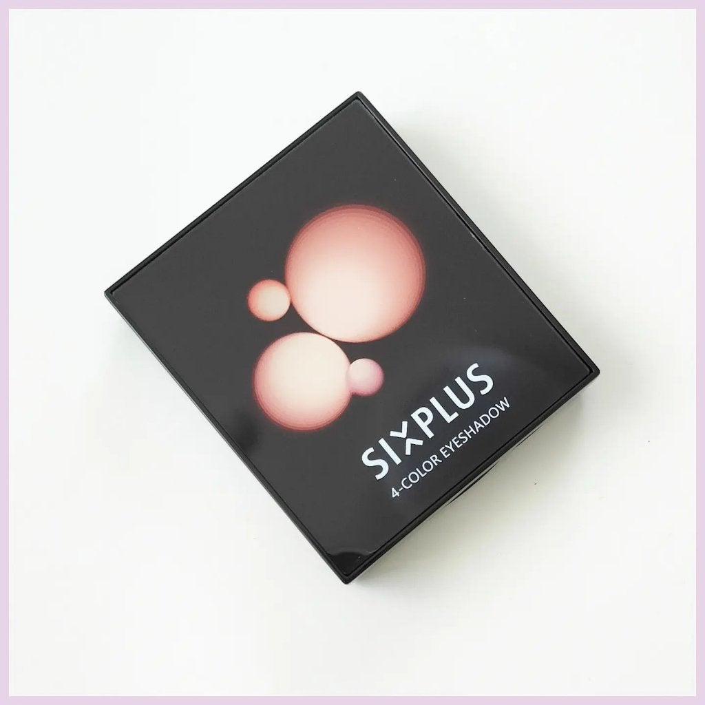 SIXPLUS 4色アイシャドウ/SIXPLUS/アイシャドウパレットを使ったクチコミ(1枚目)