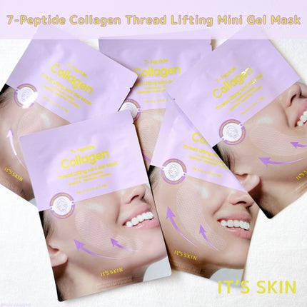 7-ペプチド コラーゲン 糸リフト ミニ ジェルマスク/It's skin/シートマスク・パックを使ったクチコミ(1枚目)