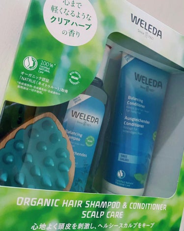 セージ ヘアシャンプー／ヘアコンディショナー /WELEDA/シャンプー・コンディショナーを使ったクチコミ（3枚目）