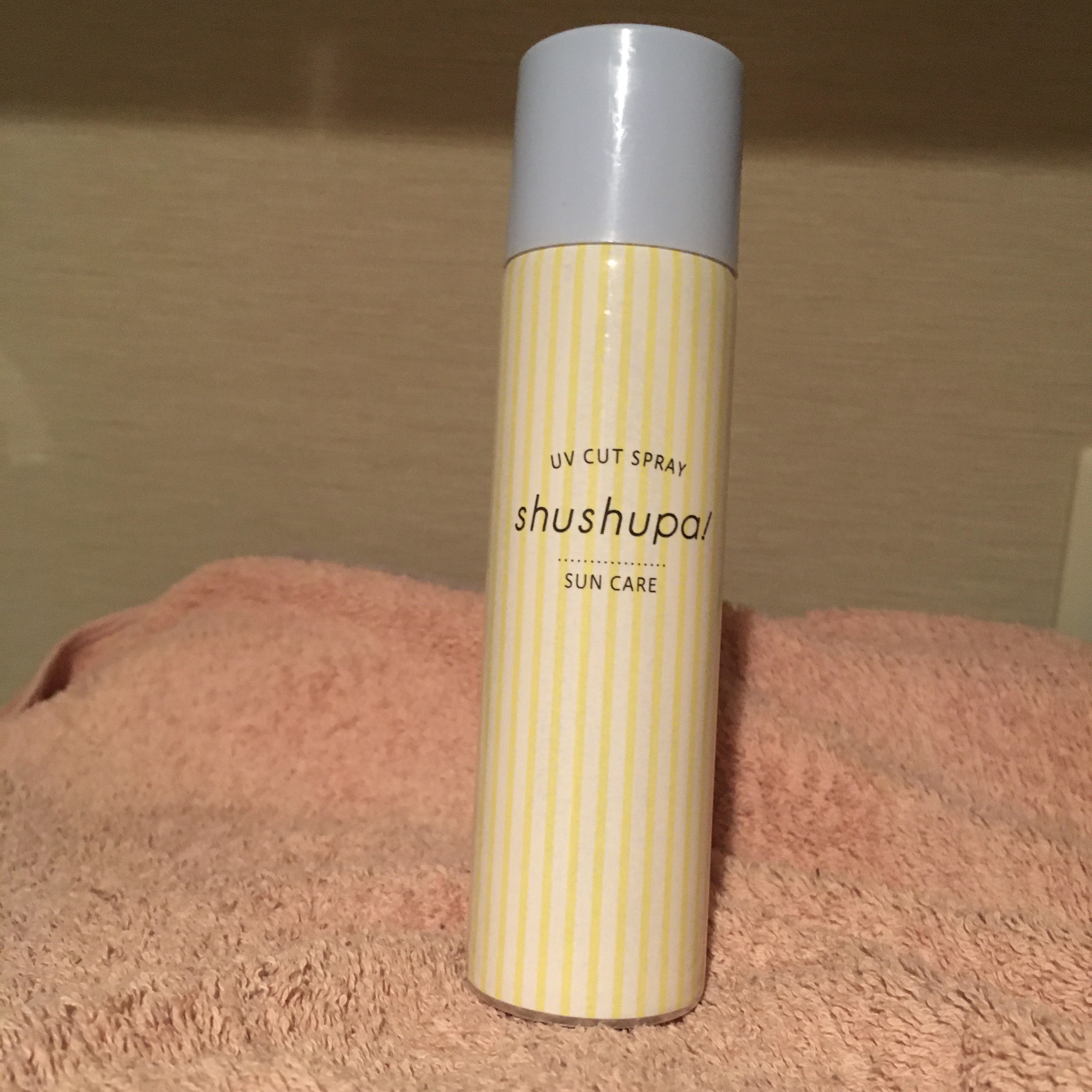 UVカット＆メイクキープスプレー/shushupa!/日焼け止めミスト・スプレーを使ったクチコミ（1枚目）
