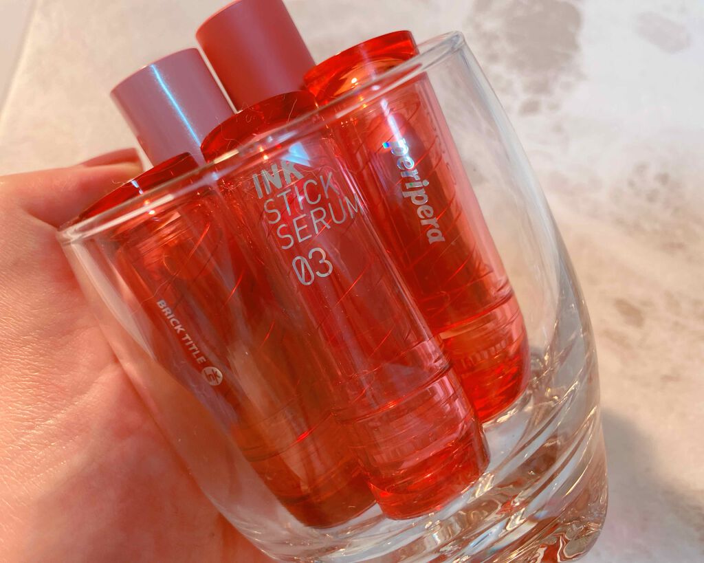 インク スティック セラム/PERIPERA/口紅を使ったクチコミ（2枚目）