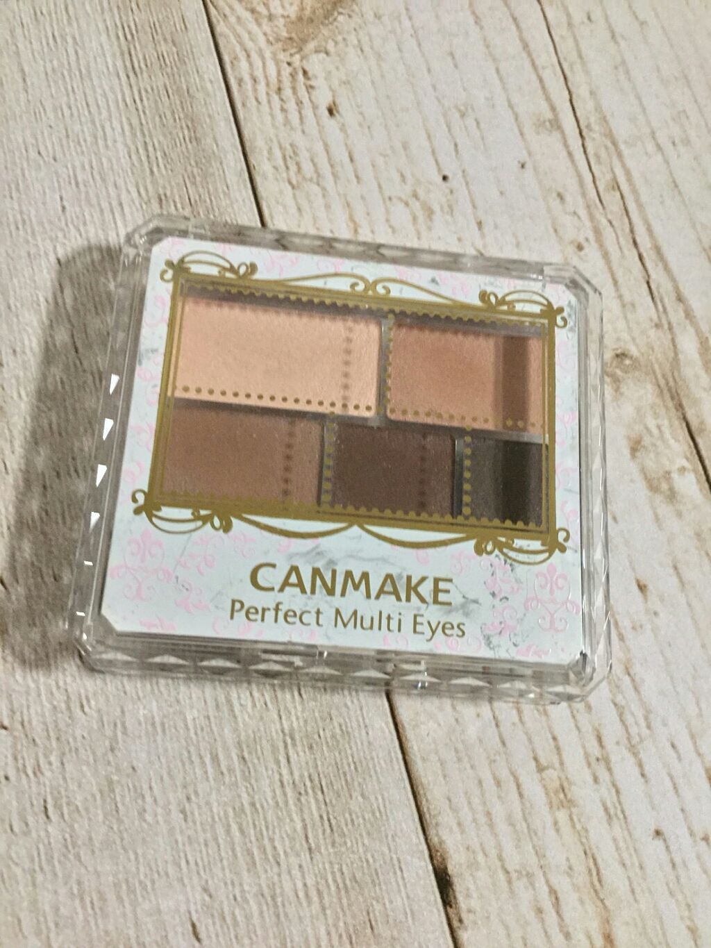 パーフェクトマルチアイズ/キャンメイク/アイシャドウパレットを使ったクチコミ（1枚目）