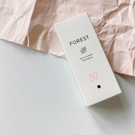フォレスト マイルドカーミングサンクリーム/FoRest by Greenfinger/日焼け止めクリームを使ったクチコミ(3枚目)