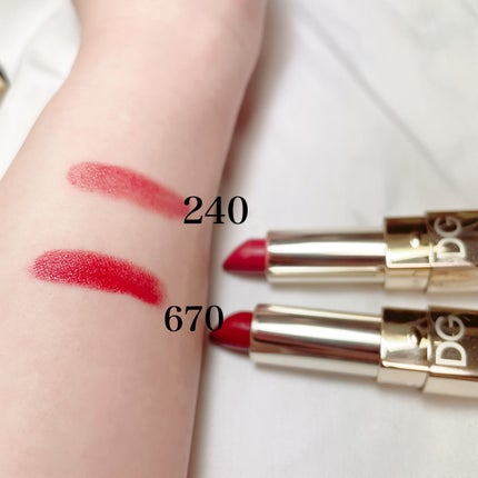 ザ・オンリーワン ルミナスカラー リップスティック/DOLCE&GABBANA BEAUTY/口紅を使ったクチコミ(2枚目)