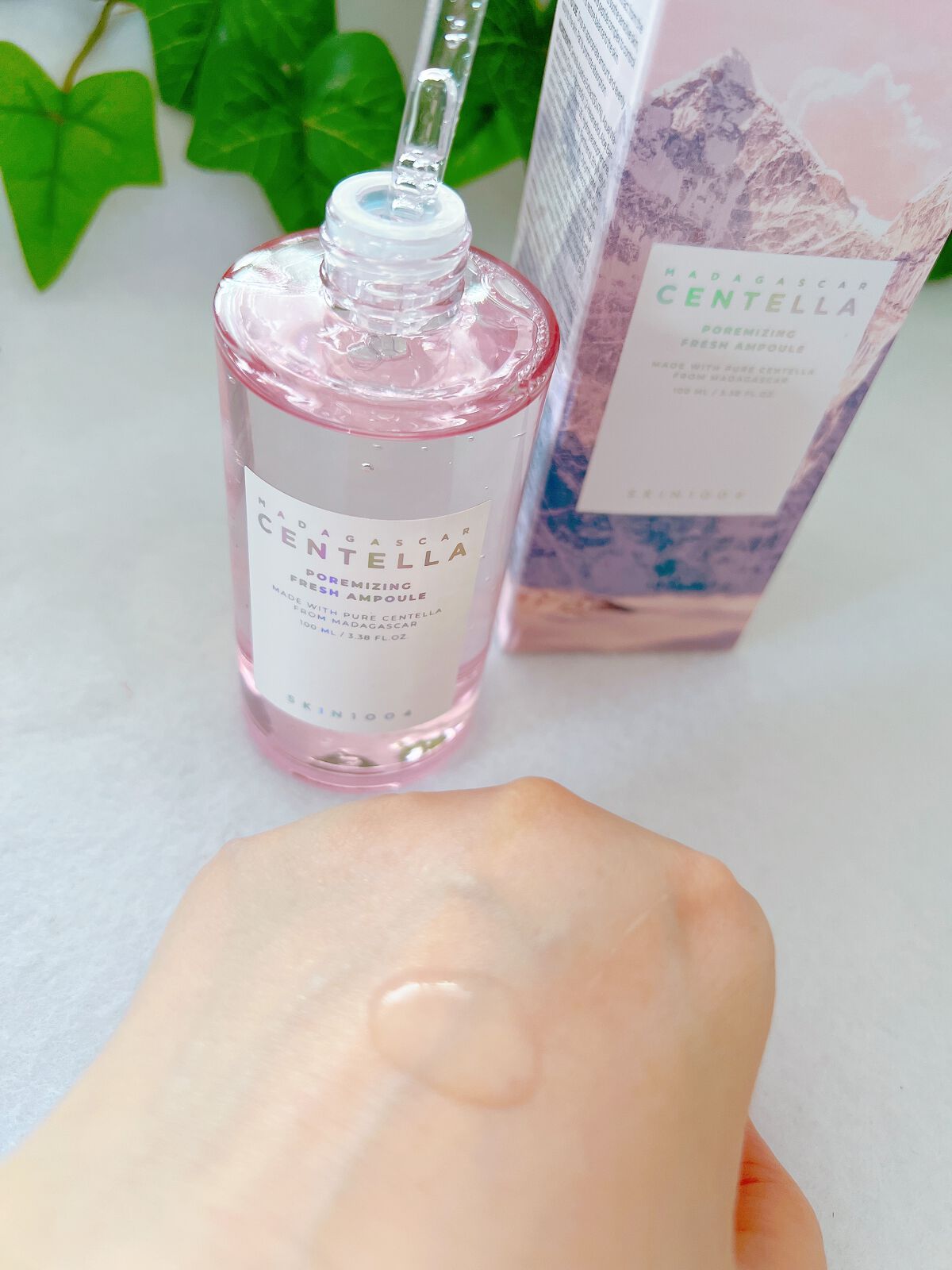 ポアマイジング フラッシュ アンプル/SKIN1004/美容液を使ったクチコミ(4枚目)