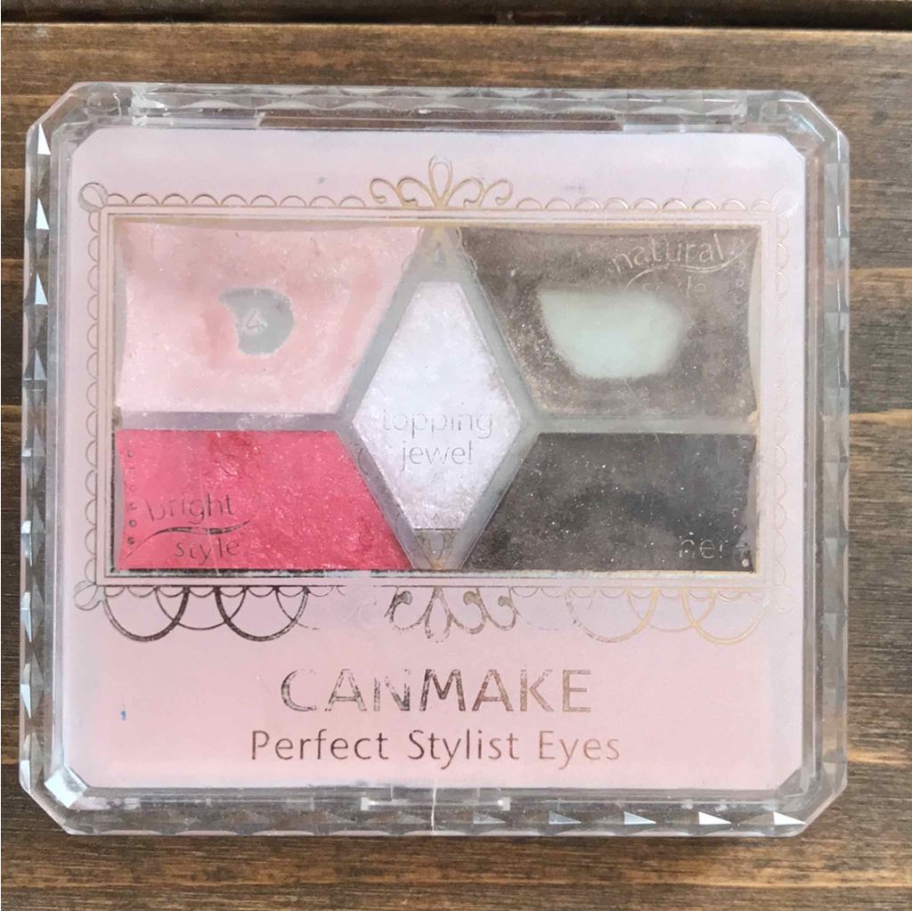 【旧品】パーフェクトスタイリストアイズ/キャンメイク/アイシャドウパレットを使ったクチコミ(1枚目)