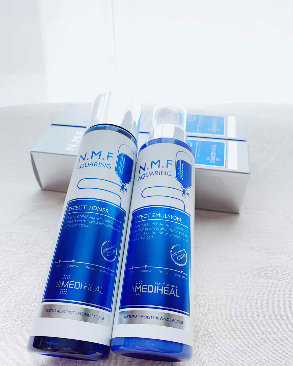 N.M.F アクアリング エフェクト トナー/MEDIHEAL/化粧水を使ったクチコミ（3枚目）